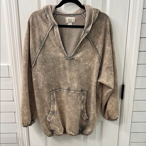 BGD Brown Hooded Sweatshirt